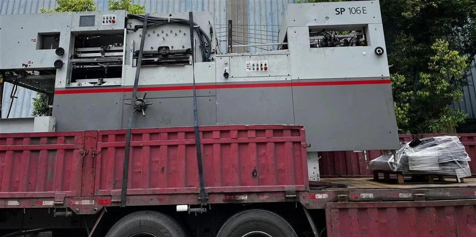 Máy cắt hộp carton Bobst Die đã qua sử dụng